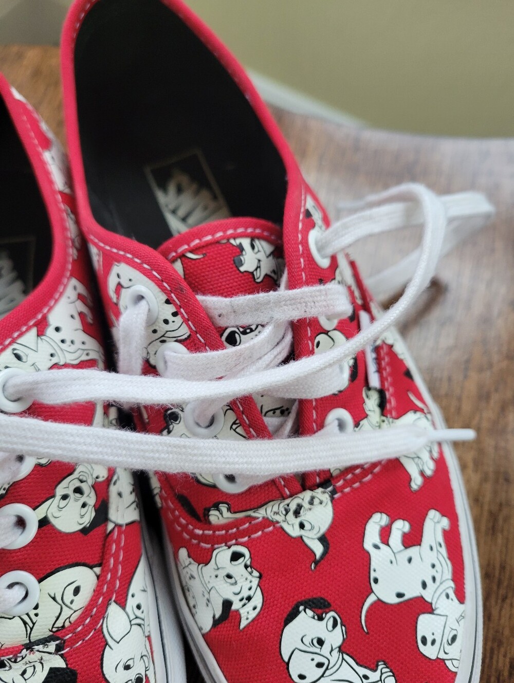 Vans Disney 101 Dalmatians Print Canvas Sneakers - Picture 5 of 11